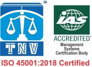 ISO 45001 badge